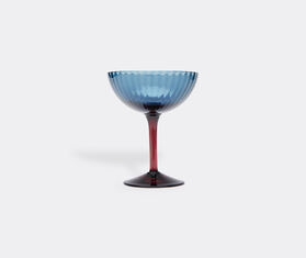 La DoubleJ &#39;Rainbow&#39; champagne coup, set of four, multicolor MULTICOLOUR LADJ23CHA483MUL