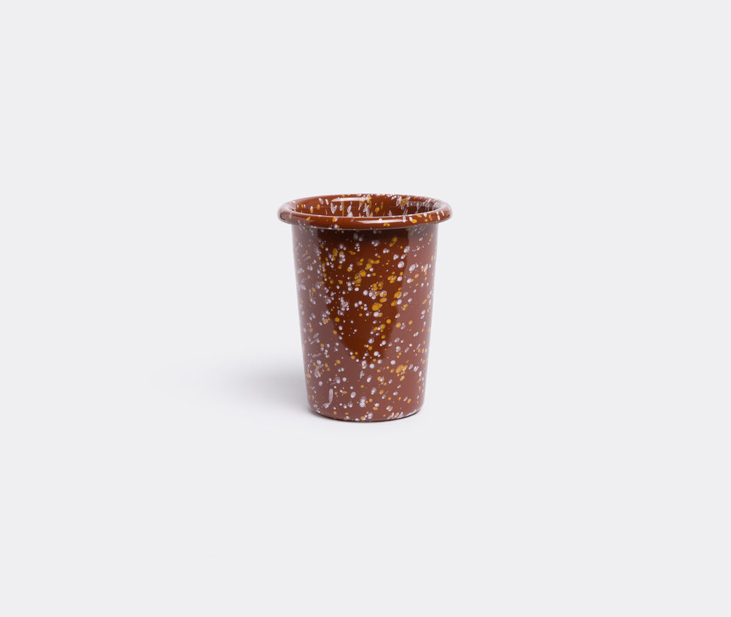 Enamel cup, brown by Hay | FRANKBROS | FRANKBROS