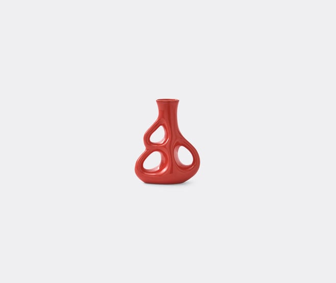 POLSPOTTEN 'Three Ears' vase, small, red CORAL POLS26VAS527COR