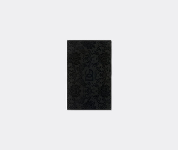 Dolce&Gabbana Casa Black Jacquard Bath Mat - Dg Logo undefined ${masterID} 2