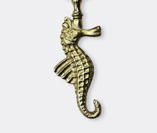 Les-Ottomans 'Seahorse' magnifying glass, gold MULTICOLOUR OTTO26MAG143MUL