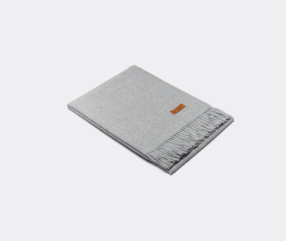 Innata 'Essential Plaid' blanket, light grey