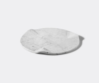 Marsotto Edizioni 'Telo' round tray WHITE MAED23TEL658WHI