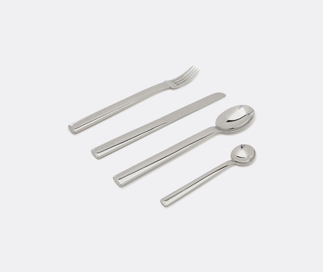 Alessi 'Rundes modell' 24-piece cutlery set SILVER ALES15RUN285SIL