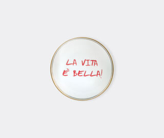 Bitossi Home 'La Vita &Egrave; Bella' bread plate, set of six MULTICOLOUR BIHO22SET684MUL