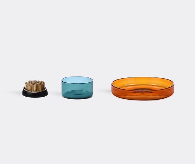Ichendorf Milano 'Kenzan' set, amber and petrol MULTICOLOUR ICMI24KEN953MUL