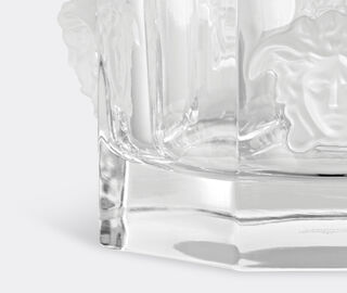 Rosenthal 'Medusa Lumiere' bottle coaster TRANSPARENT ROSE22MED089TRA