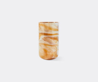 POLSPOTTEN 'Marbled Glass' vase, large, beige BEIGE POLS25VAS250BEI