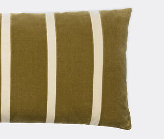 Christina Lundsteen 'Pippa' cushion, willow and dusty white MULTICOLOUR CHLU25PIP648MUL
