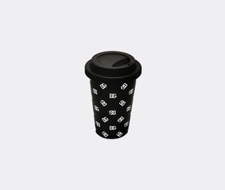 Dolce&amp;Gabbana Casa Office mug, black and white MULTICOLOUR DGCA26CER948MUL