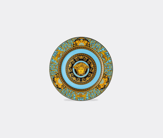 Rosenthal 'Versace Medusa' service plate, celeste  ROSE20VER692BLU