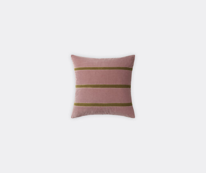 Christina Lundsteen 'Gemma' cushion, old rose and willow MULTICOLOUR CHLU25GEM030MUL
