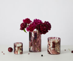 Stories of Italy &#39;Amethyst&#39; candle MULTICOLOUR STLY22AME597PUR