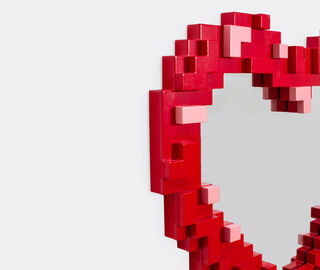 Seletti 'Heart' mirror, clear TRANSPARENT SELE25PIX893TRA