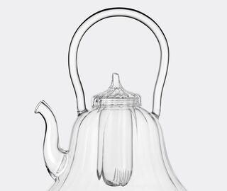 Ichendorf Milano 'Folk Optic' teapot, clear TRANSPARENT ICMI26FOL935TRA