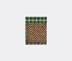 Gucci 'Gucci tartan' blanket, green MULTICOLOUR GUCC21PLA279GRN