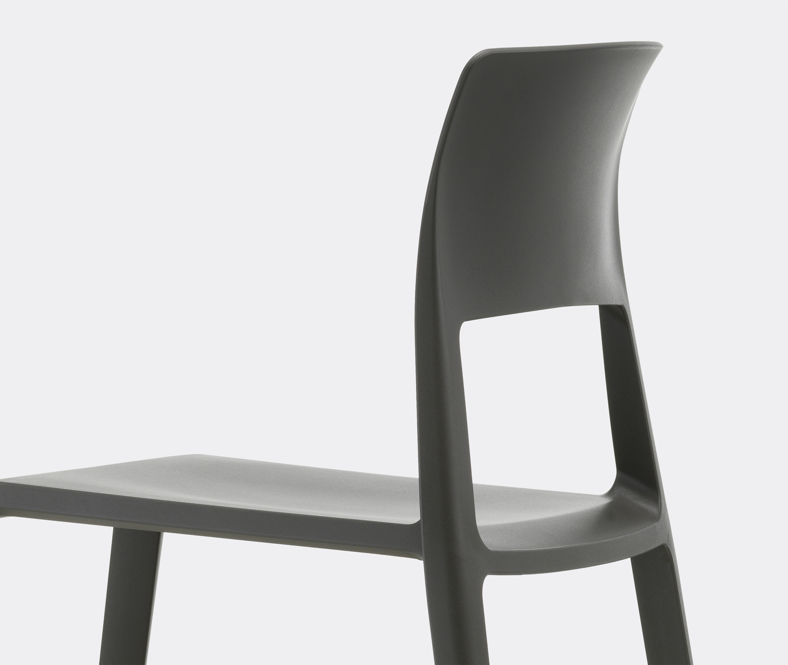 Vitra Seating Dark Grey Re Uni In Dark Grey Re