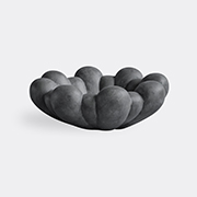 101 Copenhagen 'bloom Tray', Big, Dark Grey -  Serving And Trays Dark Grey Uni