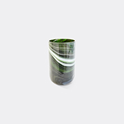POLSPOTTEN 'marbled Glass' Vase, Medium, Green -  Vases Green Uni