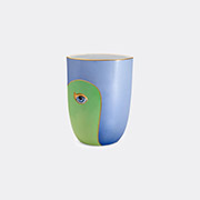 L'objet Lito Vase, Green Blue In Blue And Green