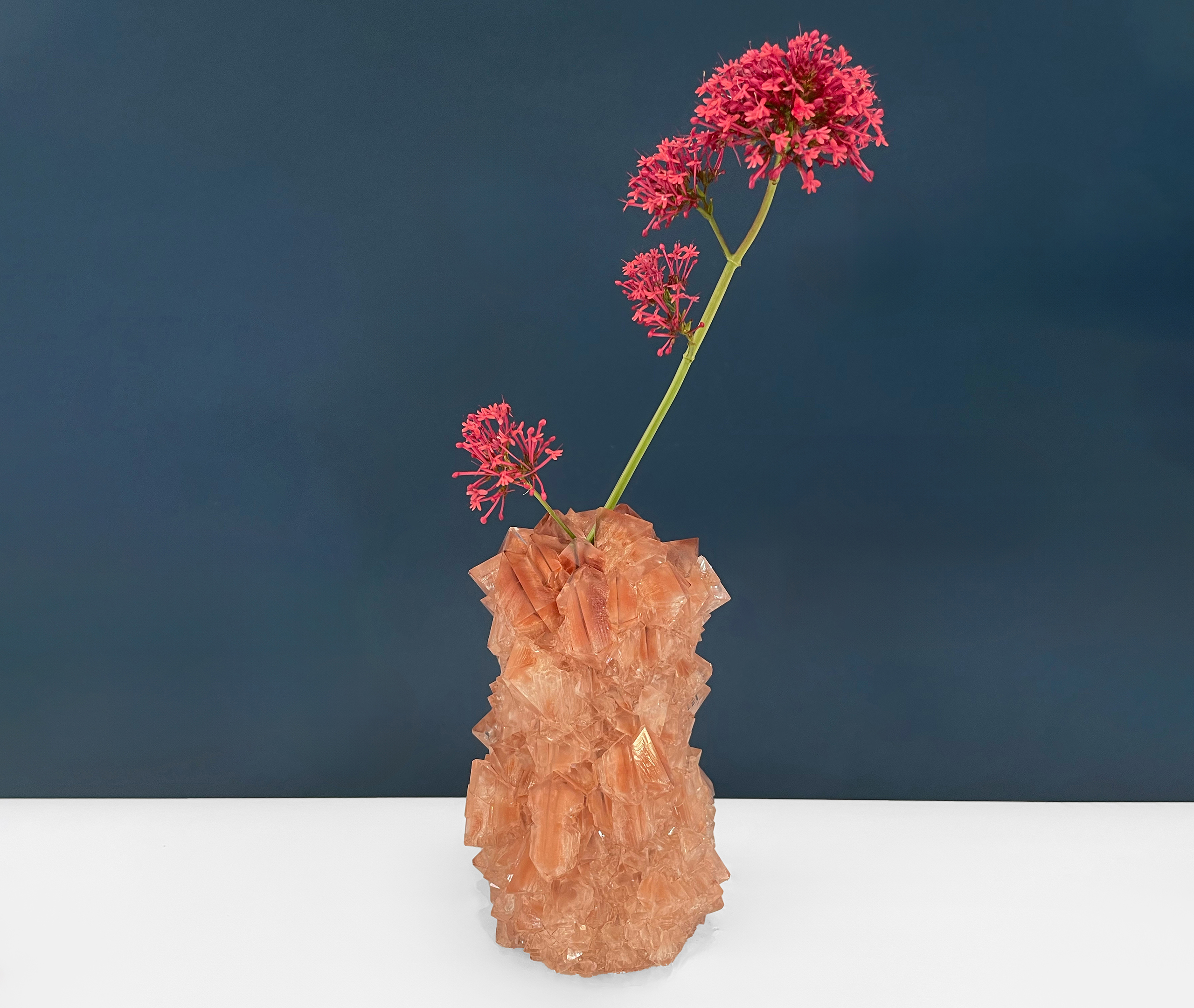 Mineral Series Vases Ivory Uni In Orange