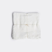 Once Milano Napkins, Set Of Four, White -  Table Linens White Uni