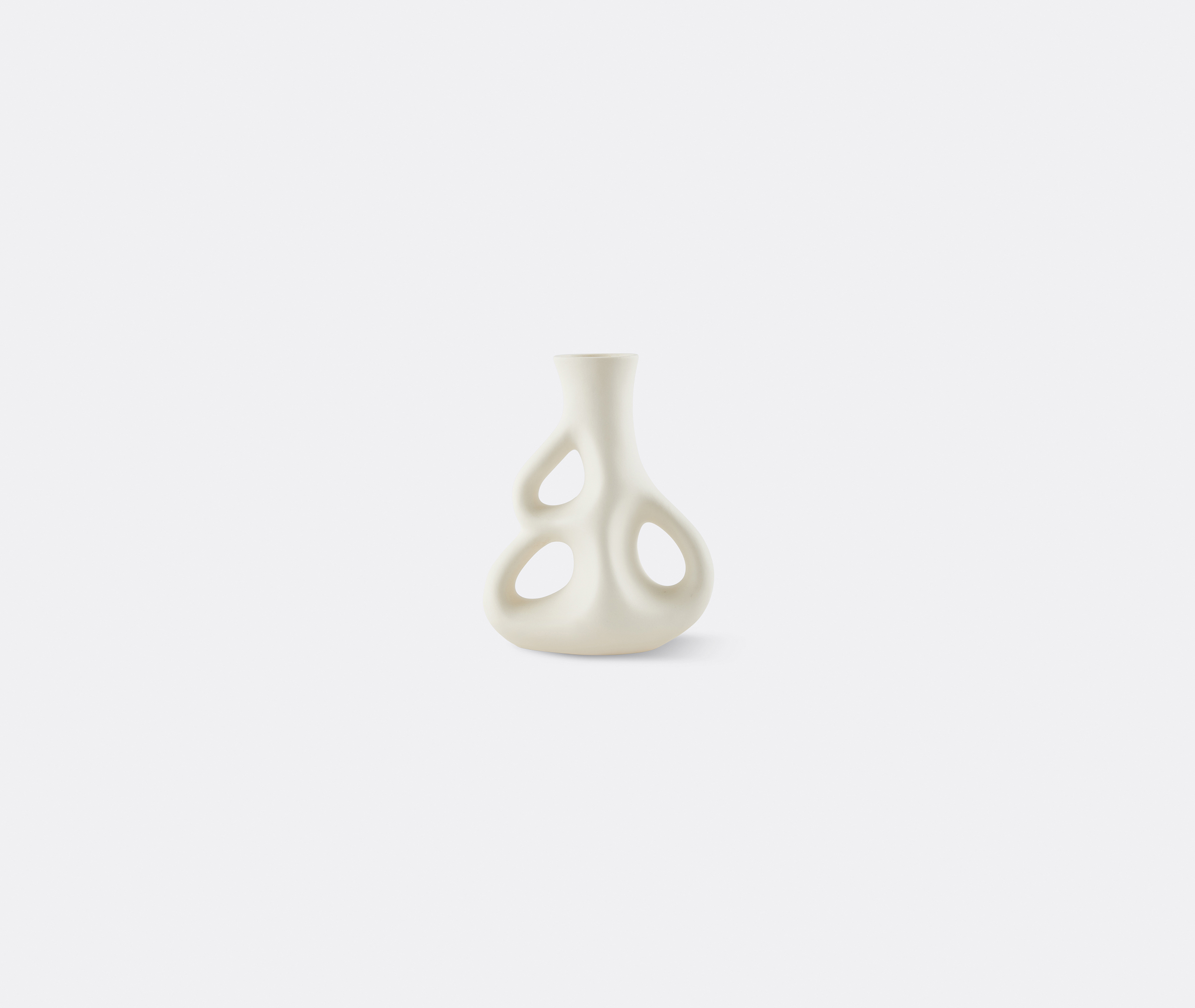 Polspotten Vases White Uni In White