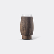 Zanat 'vaza' Vase, Walnut Oil And Oak Oil -  Vases Ivory Uni