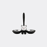 Alessi 'tigrito' Cat Bowl, Black -  Accessories Black Uni