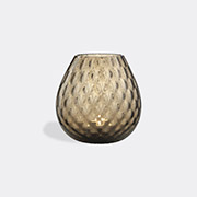 NasonMoretti 'macramé' Candle Holder, Large, Brown -  Candlelight And Scents Brown Uni