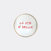 Bitossi Home 'la Vita È Bella' Bread Plate, Set Of Six -  Tableware Multicolor Uni