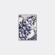 Dolce&Gabbana Casa 'blu Mediterraneo' Wool Blanket, Blue -  Blankets Blue Uni