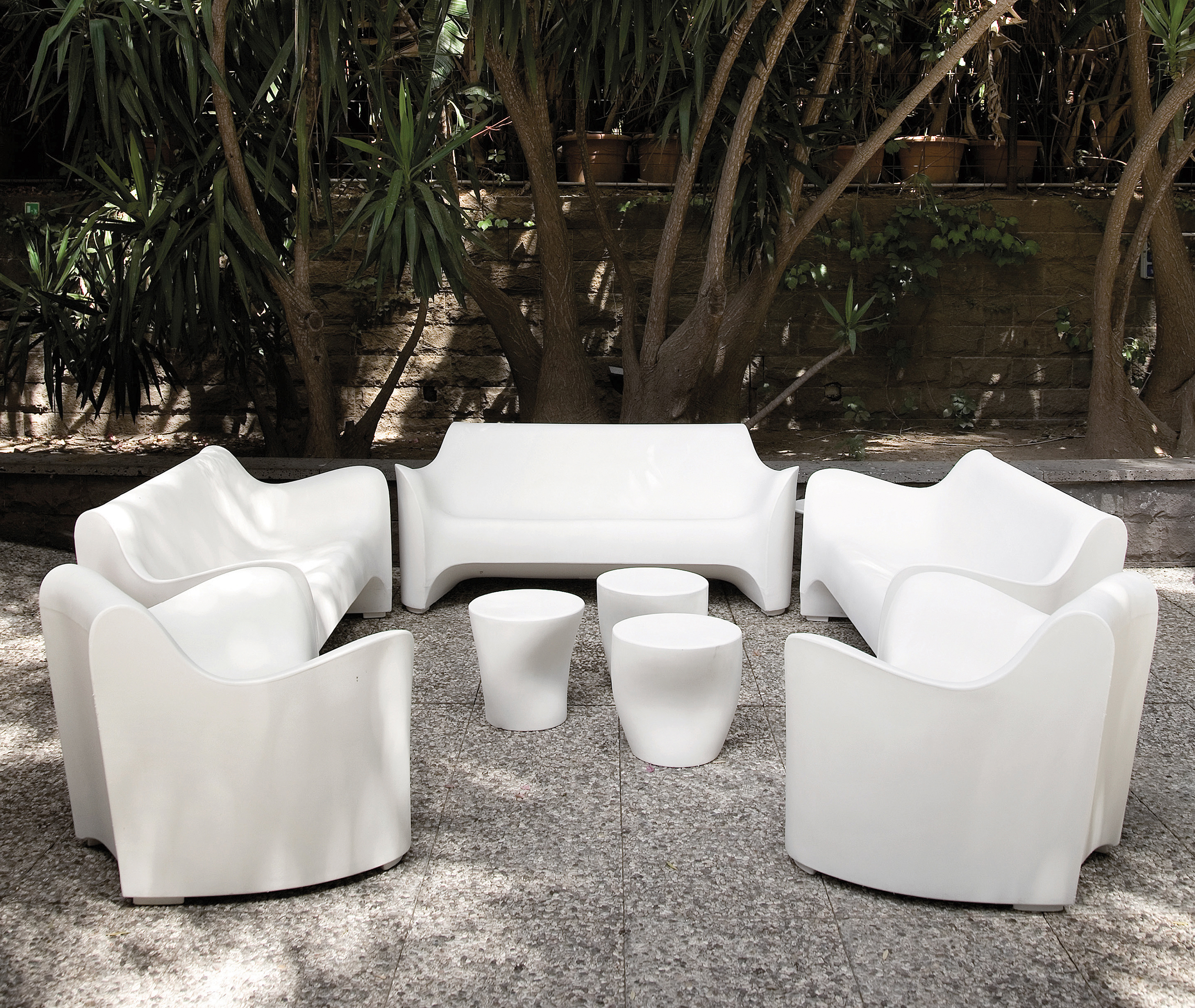 Driade Tables And Consoles White Uni In White