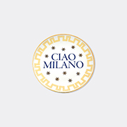 Bitossi Home 'ciao Milano' Plate, Multicolor And Gold -  Tableware Multicolour Uni