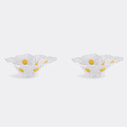 Bordallo Pinheiro 'maria Flor' Salad Bowl, Set Of Two, White -  Tableware Multicolor Uni