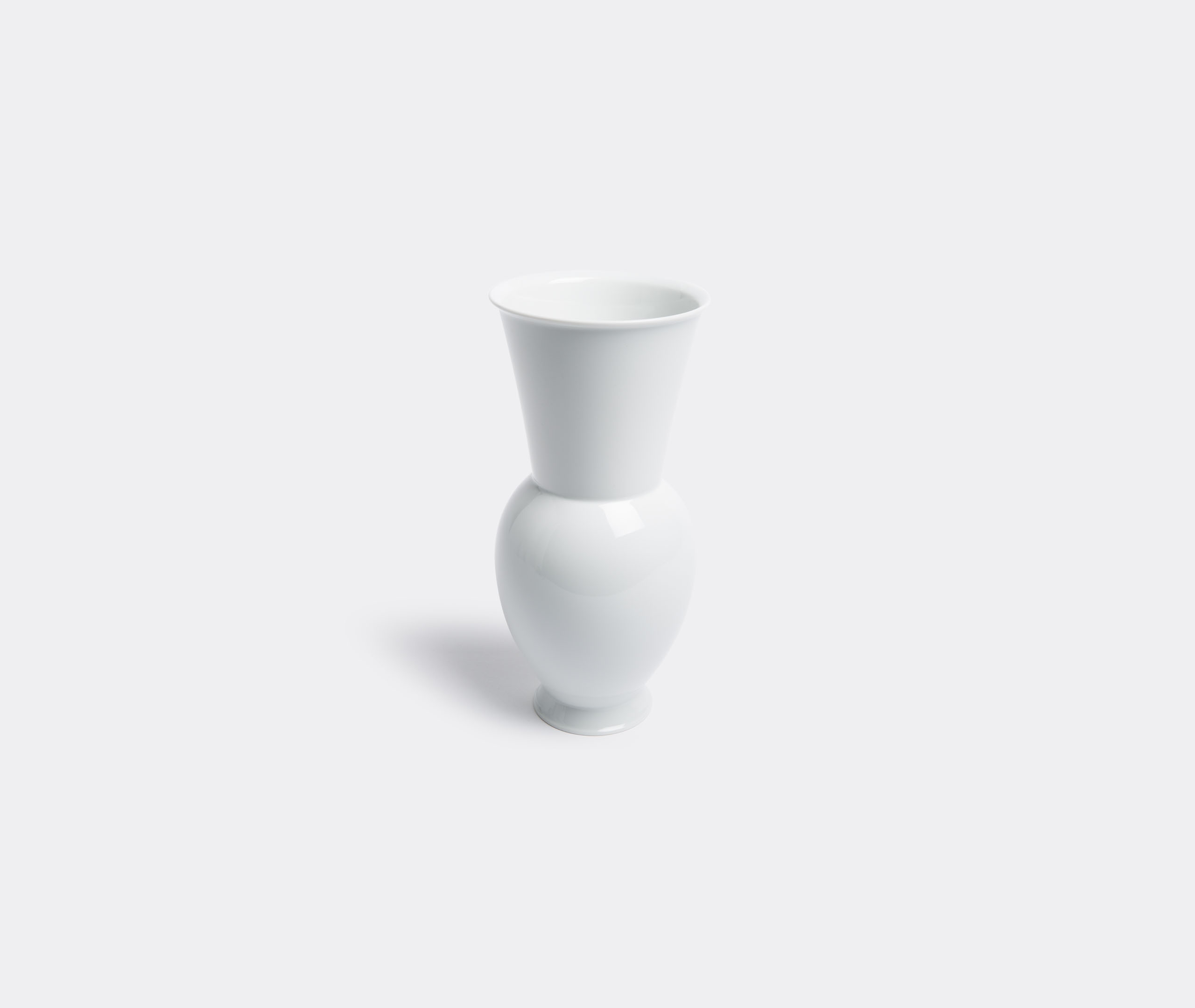 Kpm Berlin Vases White Uni In White