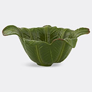 Bordallo Pinheiro 'banana Madeira' Salad Bowl -  Tableware Green Uni