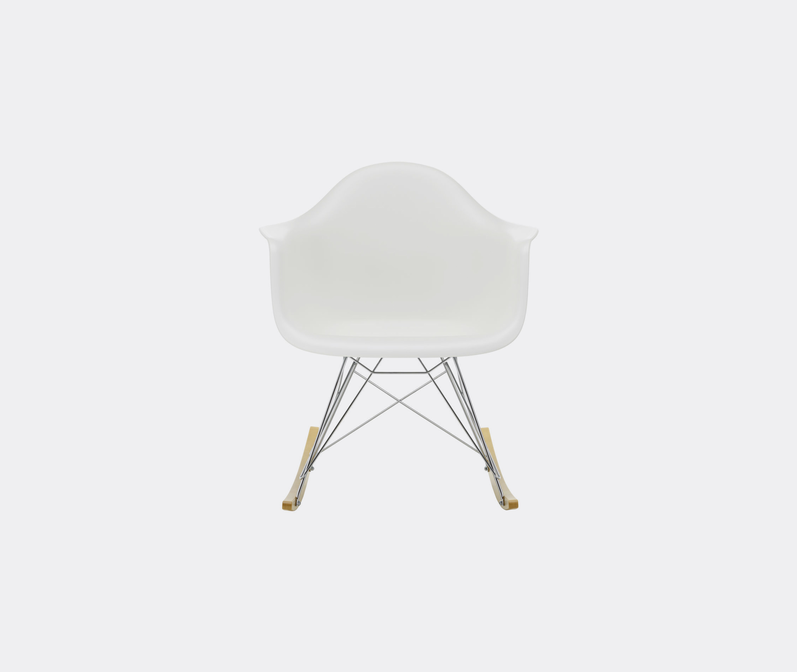 Vitra Seating White In White, Chrome, Yellow