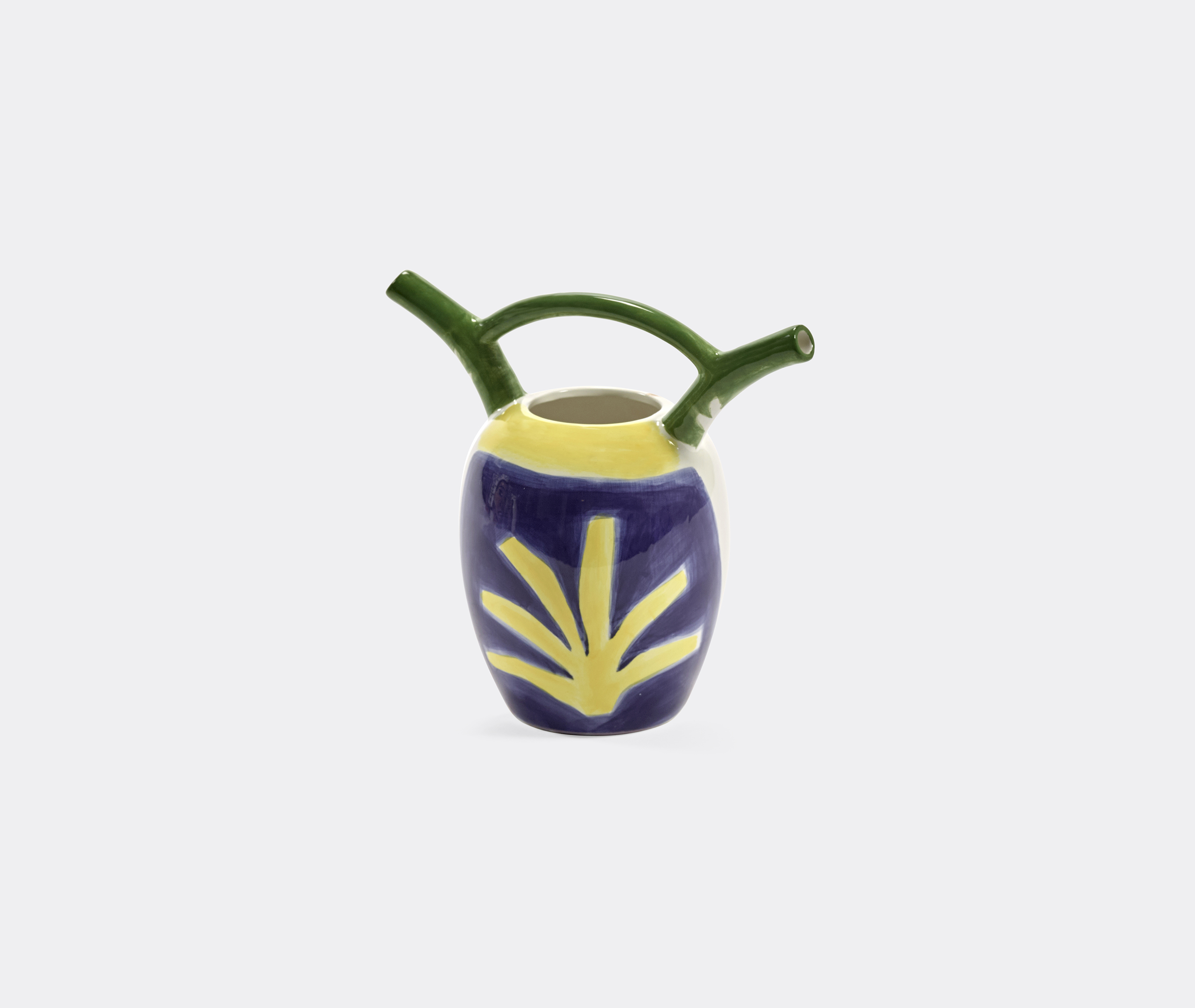 Serax X Shurleey Sapote Santiago De Borja Hand Painted Vase In Neutral