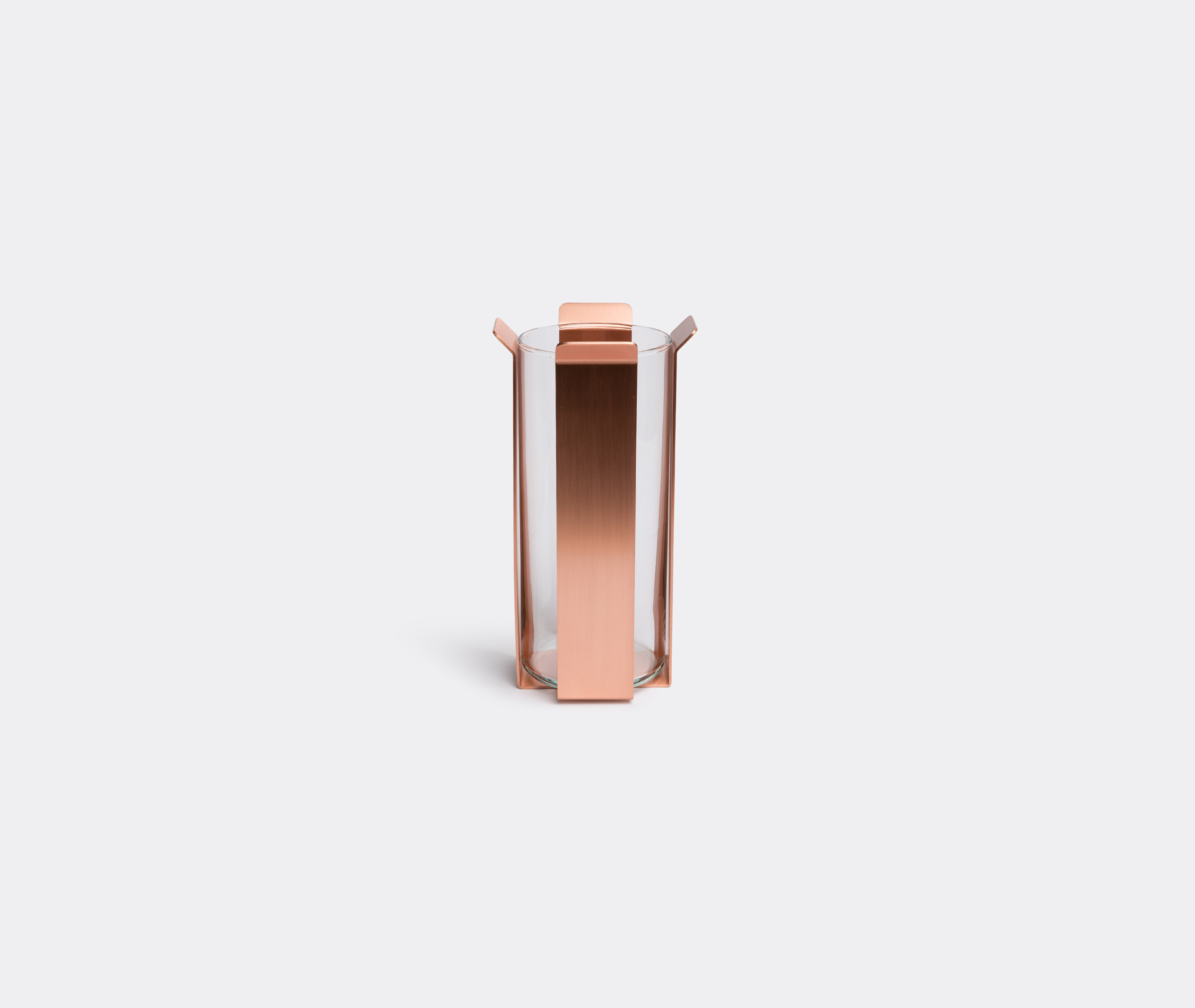 Marta Sala Éditions Vases Mat Copper Uni In Mat Copper