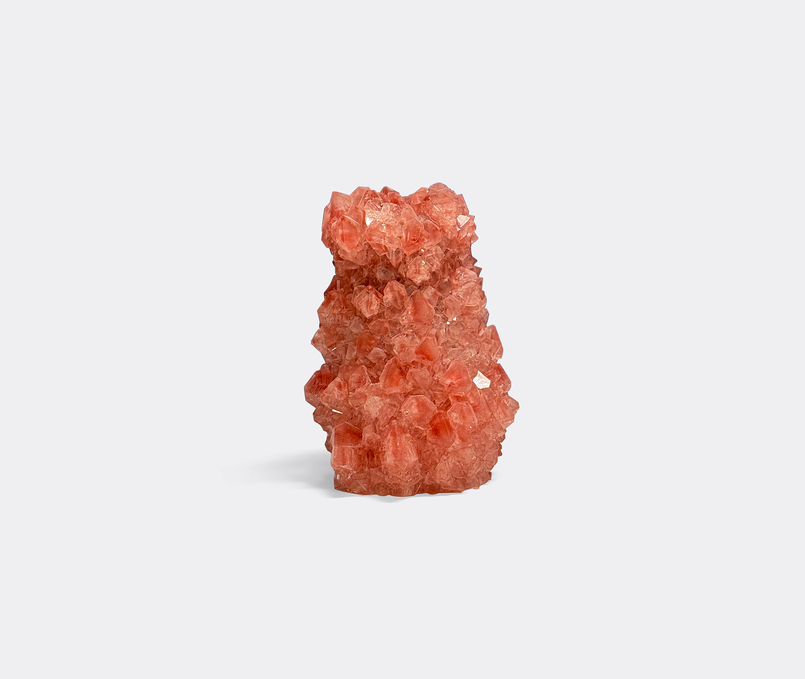 Mineral Series Vases Coral Uni In Orange