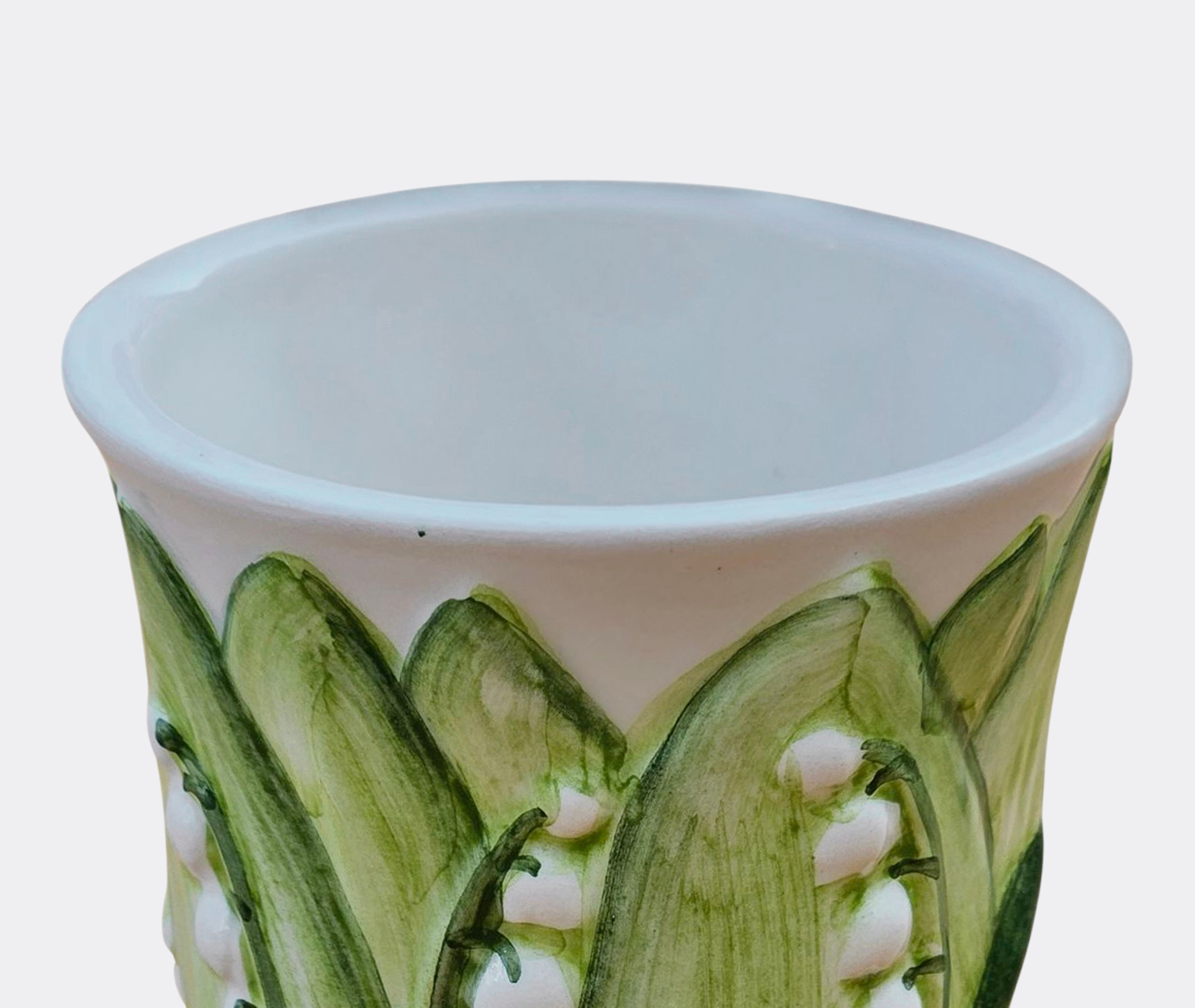 Les-ottomans Glassware Multicolour Uni In Green