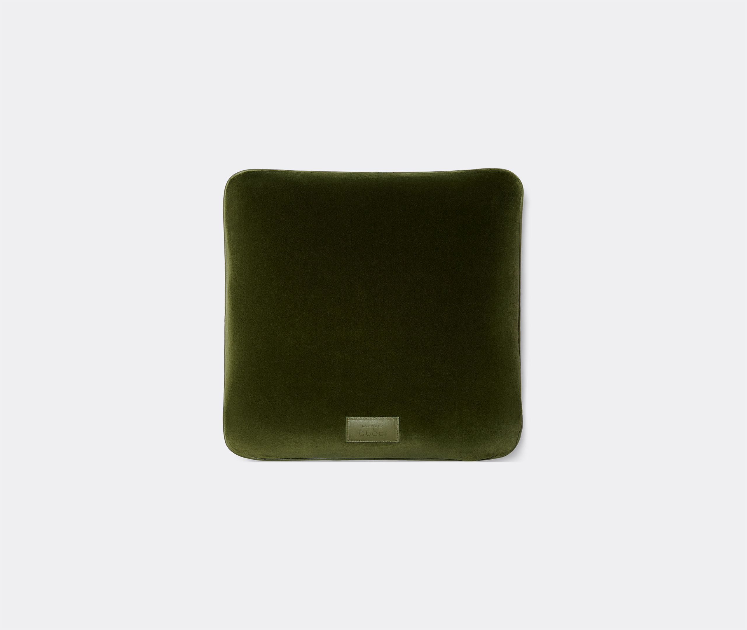 Shop Gucci Cushions Olive Green Uni