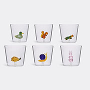 Ichendorf Milano 'animal Farm' Assorted Tumblers, Set Of Six -  Glassware Multicolor Uni