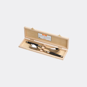 Jean Dubost Laguiole Salad Server, Set Of Two, Black -  Cutlery Black Uni