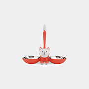 Alessi 'tigrito' Cat Bowl -  Accessories Orange Uni
