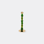 POLSPOTTEN 'beads' Candle Holder, Dark Green -  Candlelight And Scents Green Uni