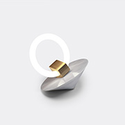 Chris Basias Studio Lighting White In White,gold