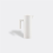Alessi 'plissé' Thermo Insulated Jug, White -  Tea And Coffee White Uni