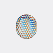 La DoubleJ 'cubi Blu' Dessert Plate, Set Of Two -  Tableware Multicolour Uni